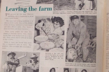"Moving to Town" The January 15, 1955 Wallaces Farmer Magazine